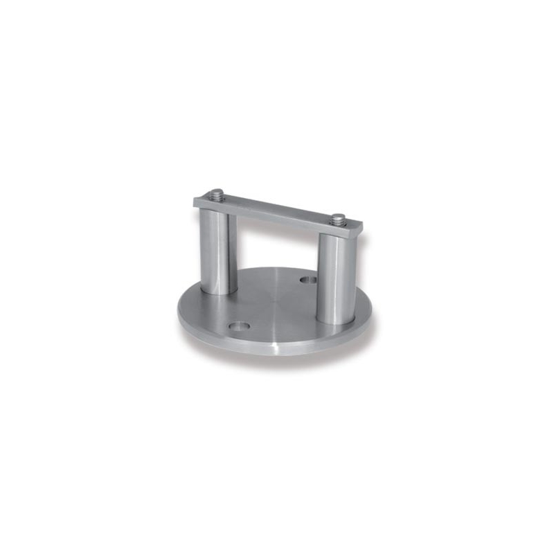 Support poteau fixation latérale - ⌀ 42.4 mm INOX AISI 304